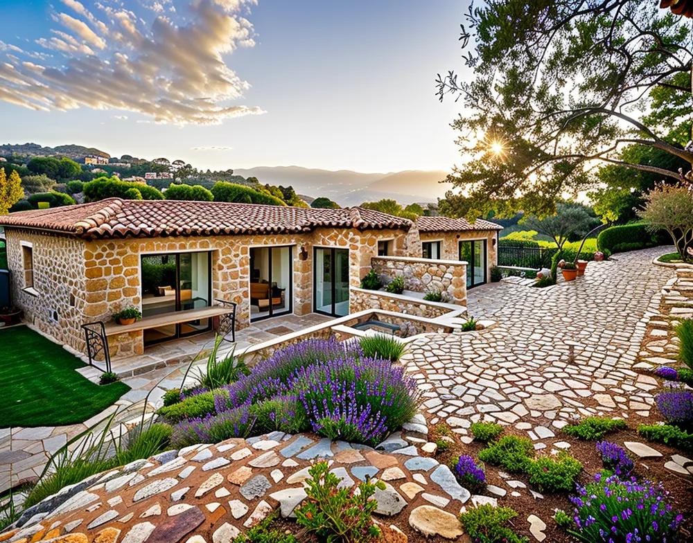Rendu Vue jardin — ALMARE Studio